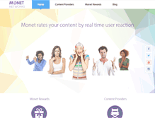 Tablet Screenshot of monetnetworks.com